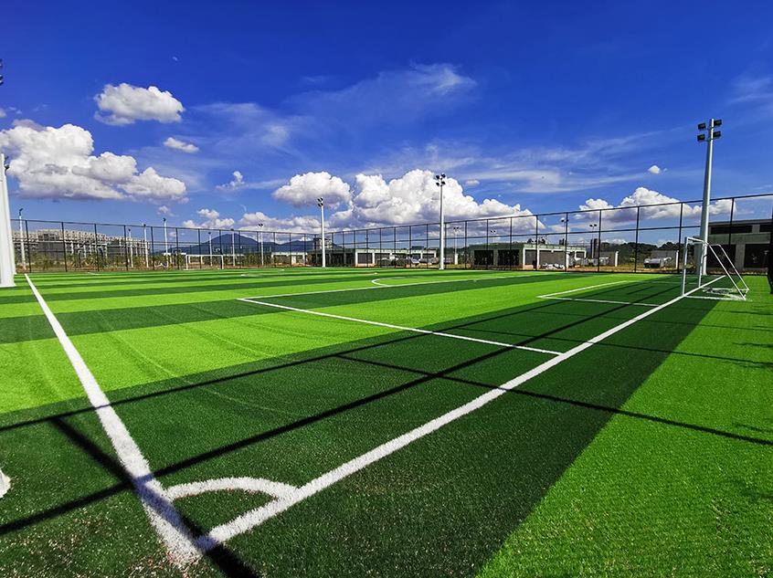 重庆人造草坪足球场及围网建设(图1)